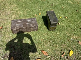 Military Ammo Boxes