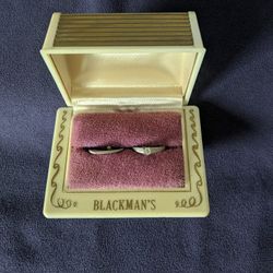 New 14K White Gold Diamond Engagement Ring & Band