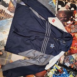 Team Reebok Cowboys Windbreaker
