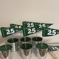 Golf party decoration