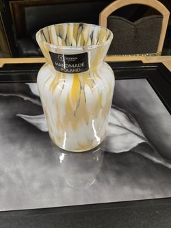 SOLBIKA GLASSWORKS Hand Made Polish Vase