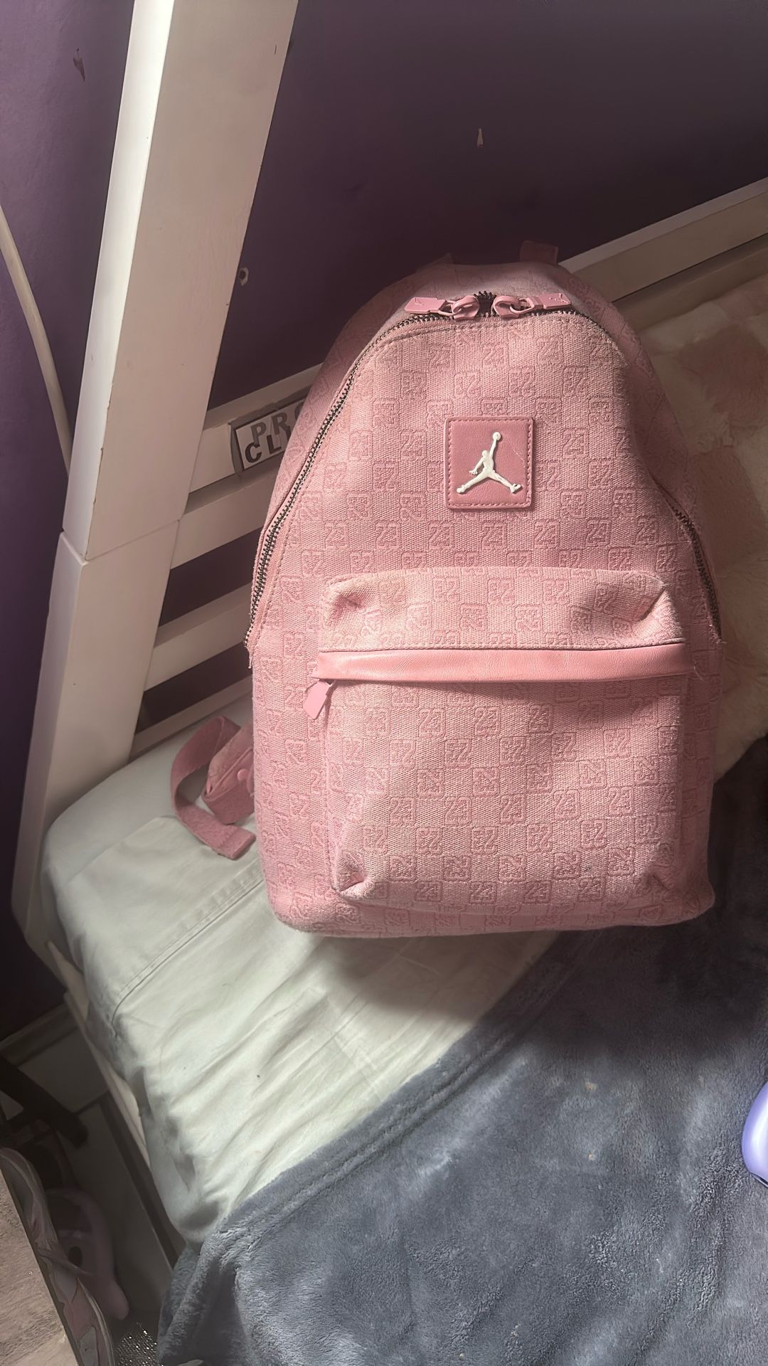 Pink Jordan Backpack