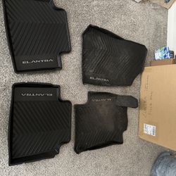 Elantra 21-23 All Weather Floor Mats 