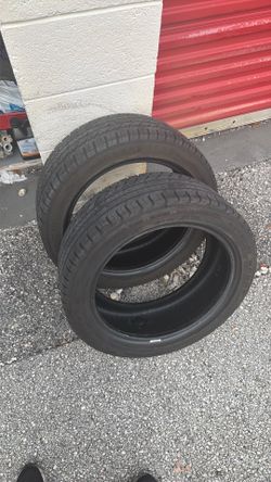 225/45-17 Goodyear Eagle 🦅 2 tires $70