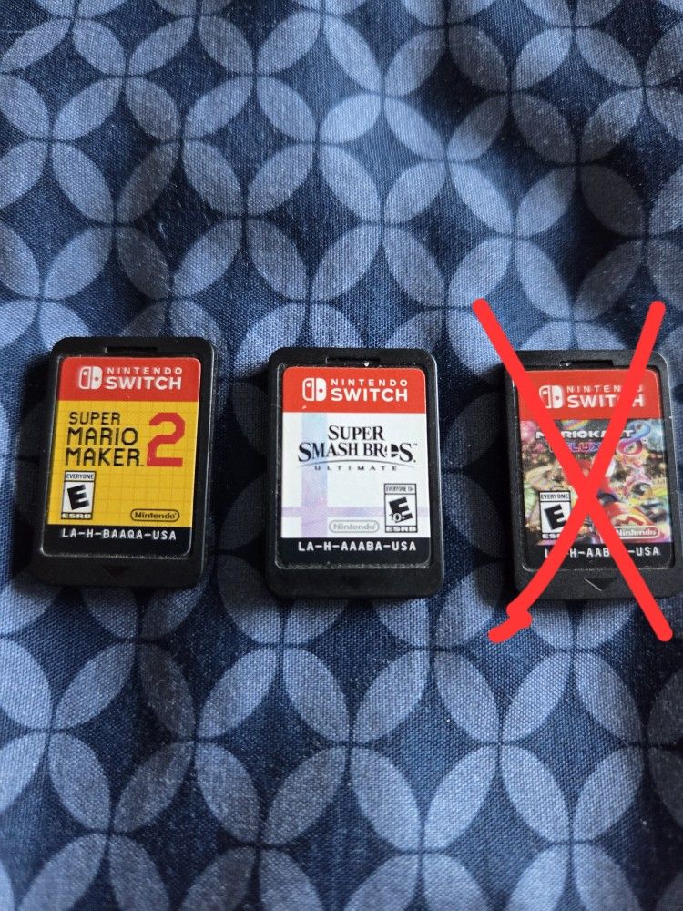 Nintendo Switch Mario game