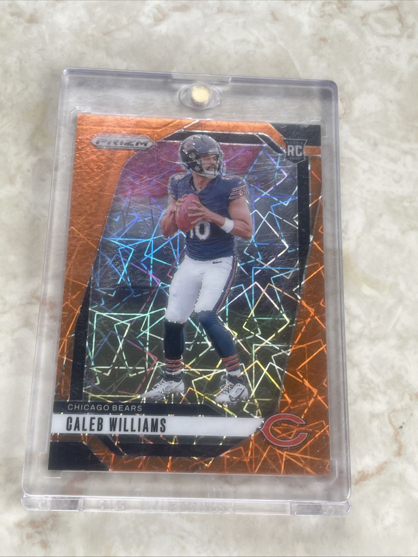 2024 Panini Prizm - Rookies Caleb Williams #301 Lazer Prizm (RC)