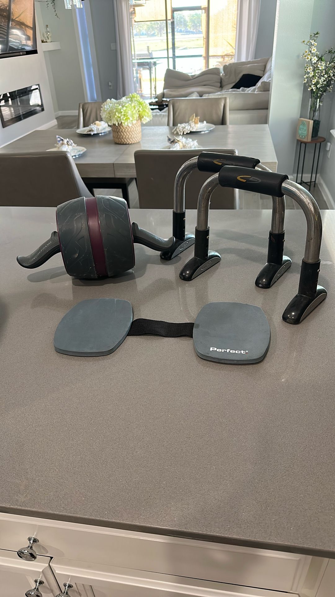 Ab Workout Kneepads And Push-Up Equipment