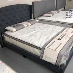 Rosemary Platform Bed Frame All Sizes Available Same Day Delivery