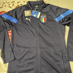 PUMA ITALIA JACKET LARGE NEW 