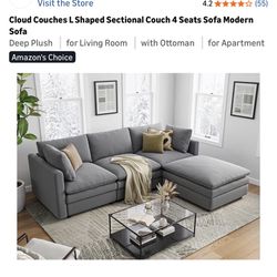 Cloud Couch l Shape 