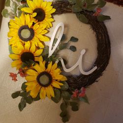 Sunflower Wreath 
