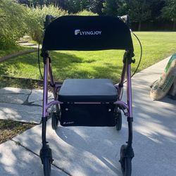New. Walker With 4 Wheels