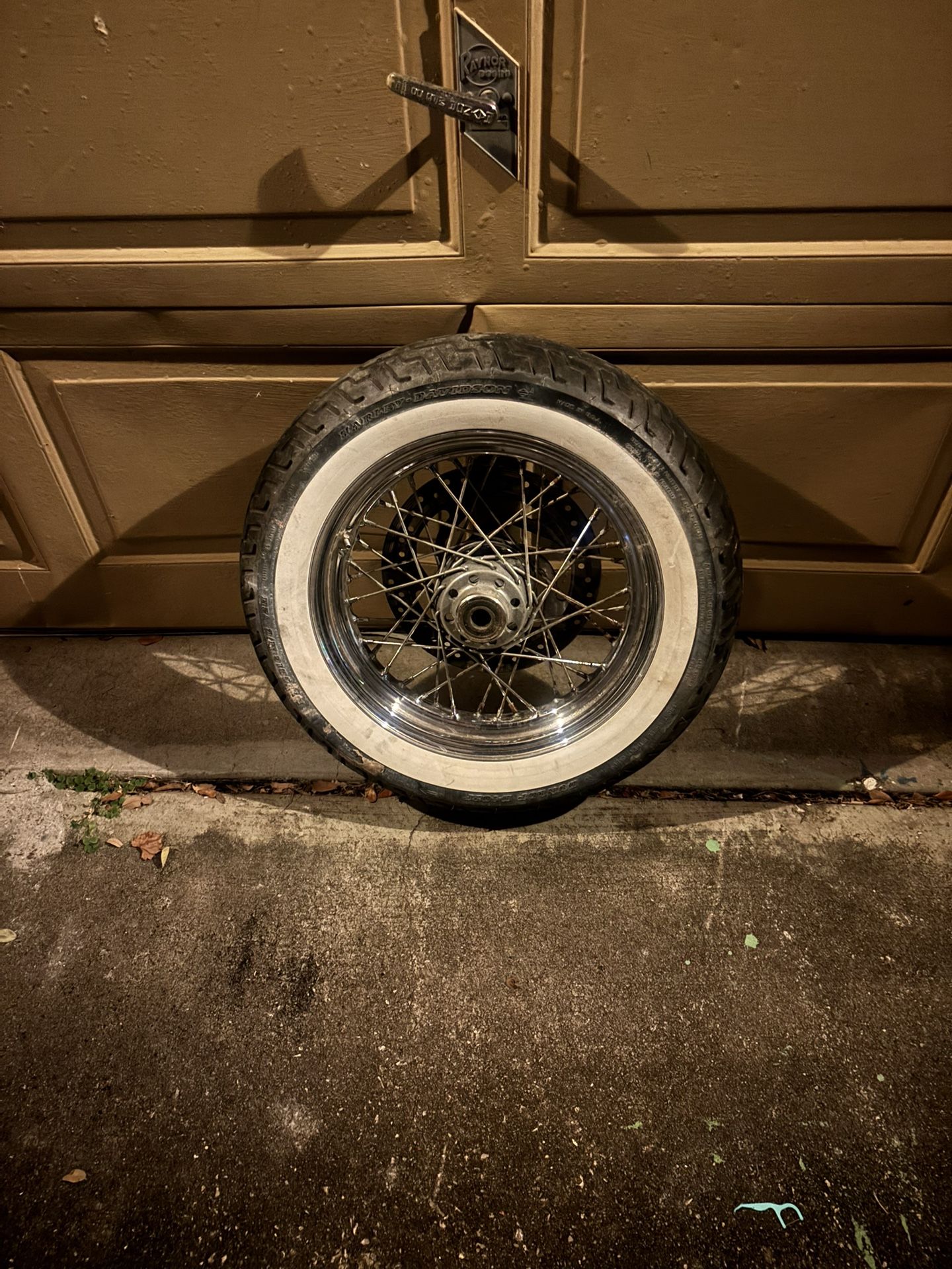 Tire And Rim For Motorcycle