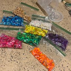 Assorted Charm Beads & Gems