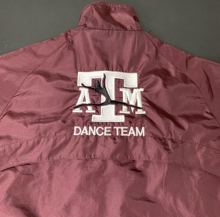 Texas A&M Aggies Dance Team NCAA Adidas Windbreaker Jacket - Women’s Size Medium