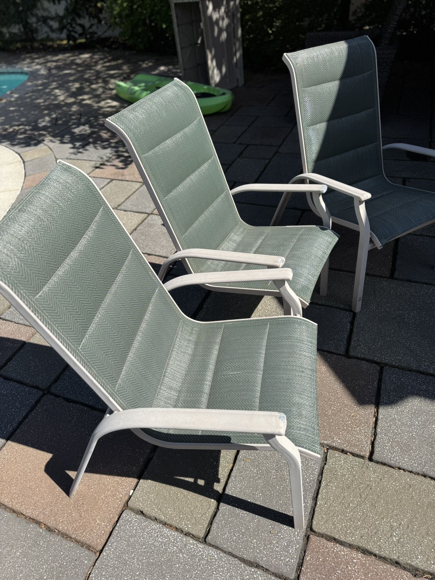 3 Outdoor Chairs