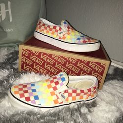 rainbow checkerboard size 3.5