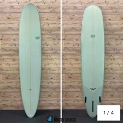 Barely Used 9’ (70L) NSP Hooligan Longboard Surfboard w/ single fin