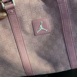 Pink Jordan Travel Bag 