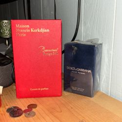baccarat 540, dolce & gabbana pour homme cologne 
