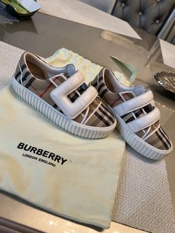 Tenis Originales Marca Burberry De Niño O Niña Del Numero 32