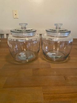 Glass jars