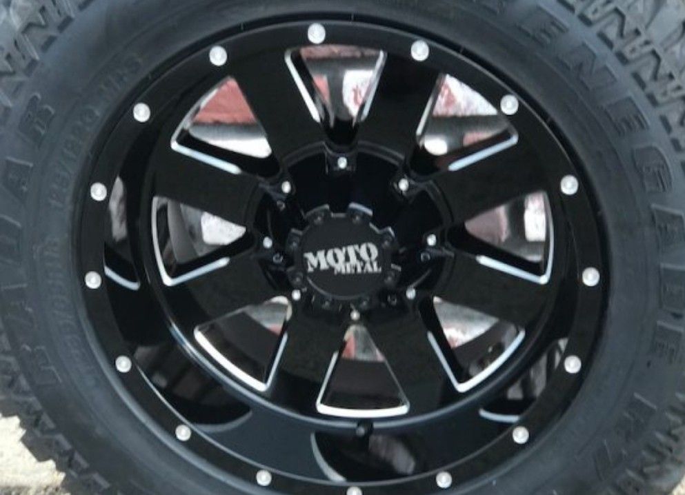 Silverado Tundra Ram F-150 Balistic Off Road Rims Titan Wheels