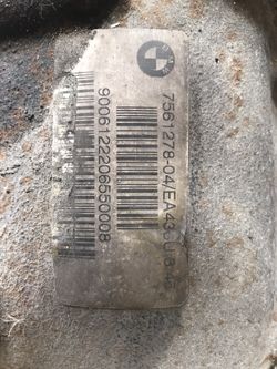 Rear differential for 2007. BMW 335i. 3:46