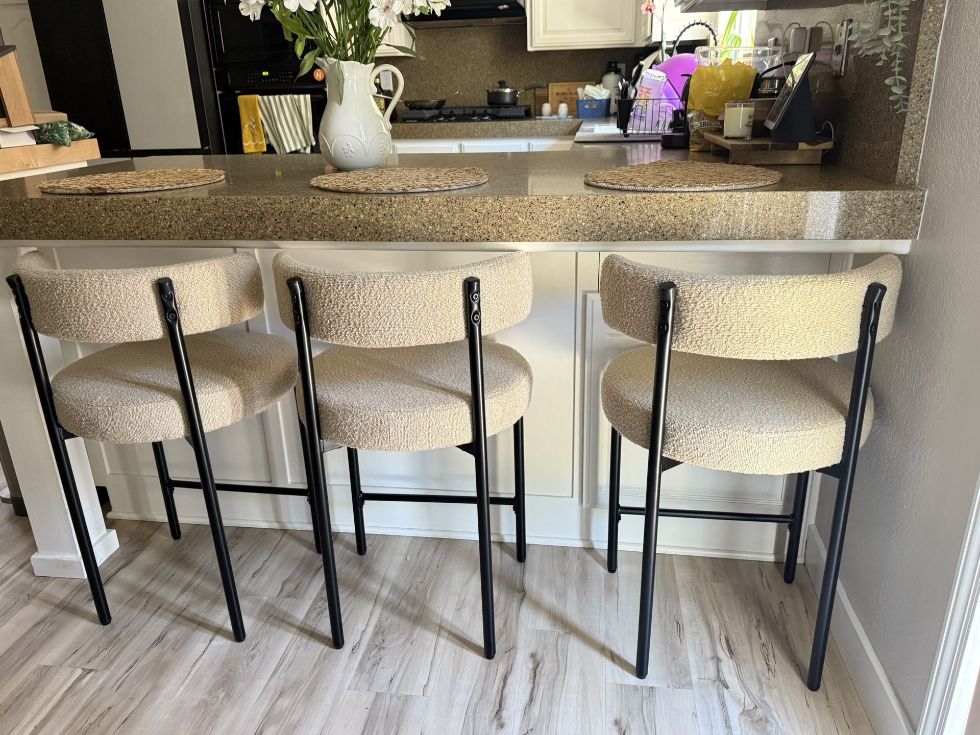 6 Counter Stool Chairs