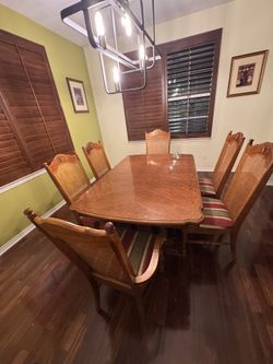 Dining table And 6 Chairs OBO