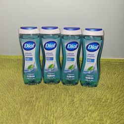 4 Dial Refresh And Renew Spring Water Body Wash 16oz