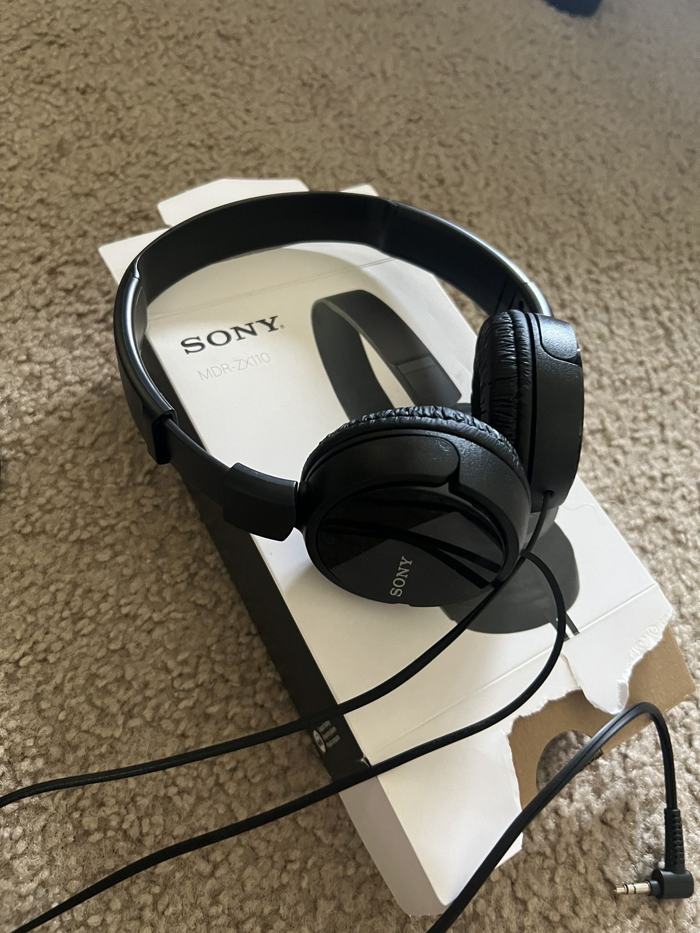 sony stereo headphones mdr-zx110