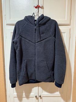 Nike Sherpa Fleece Full-Zip Hoodie Small