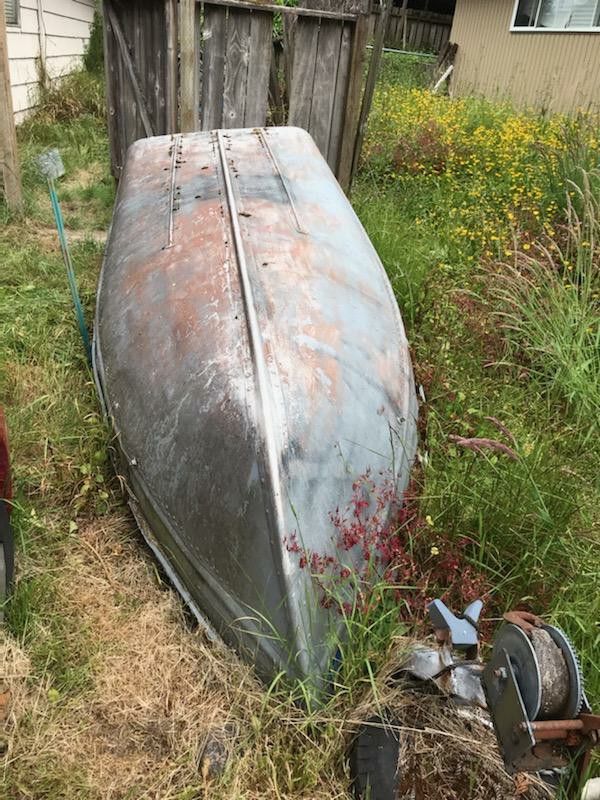 Aluminum boat 12ft