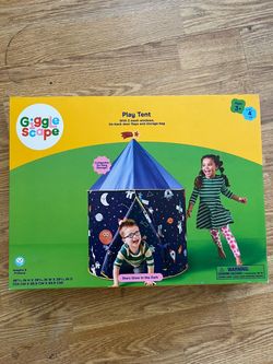 Giggle Scape play tent(rocket ship theme)