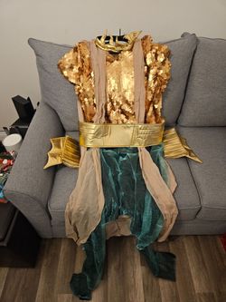 Big & Tall King Triton/Poseidon Costume