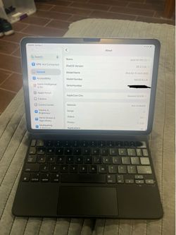Apple iPad Air 11” (M2, 128GB) + Apple Magic Keyboard – $550