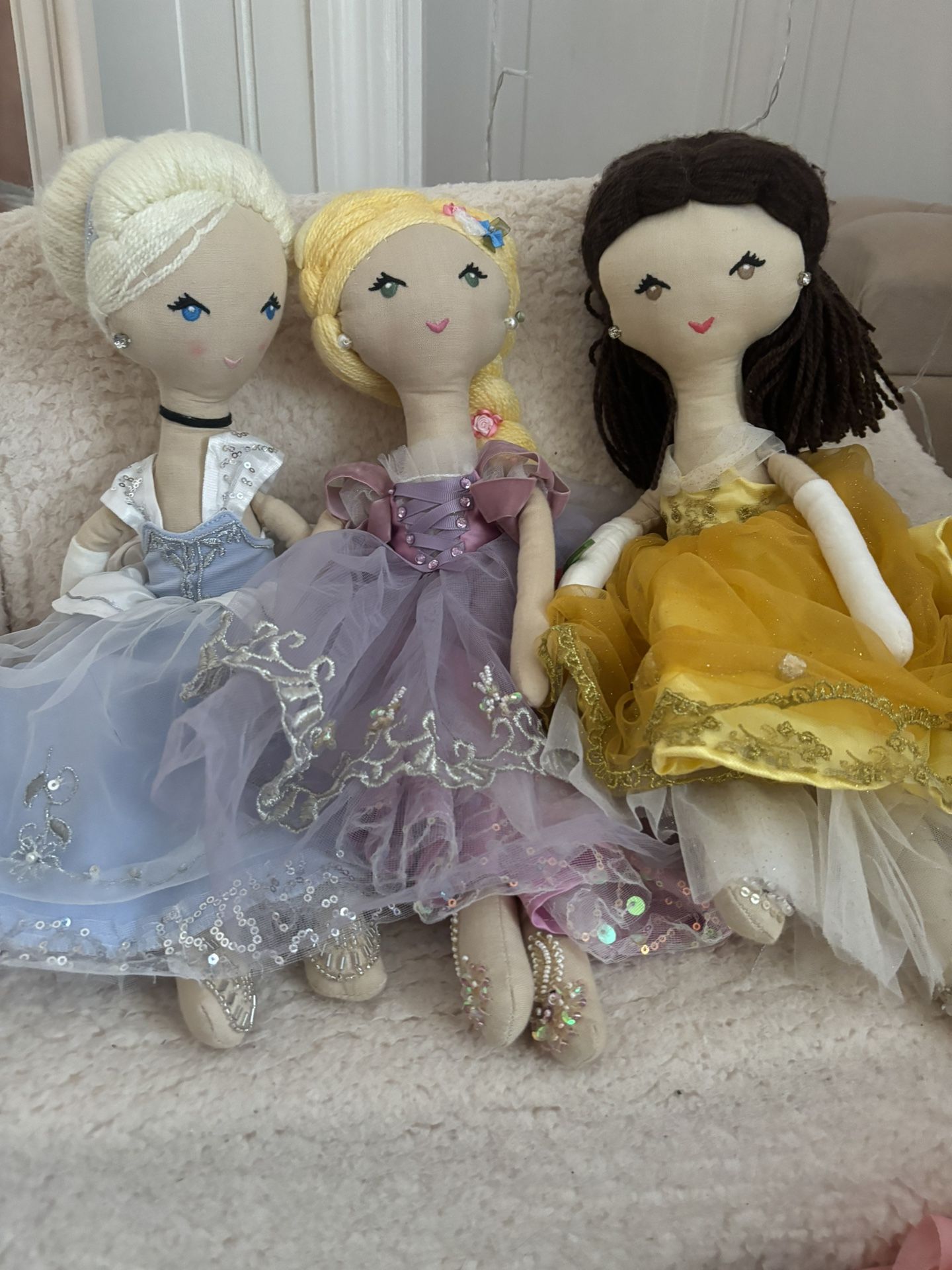Pottery Barn Kids Designer Princess Dolls