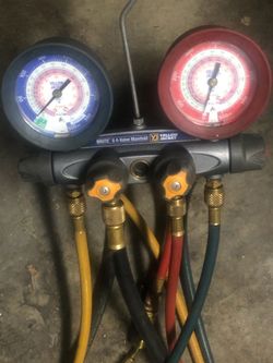Yellow jacket Brute 2 4 valve manifold