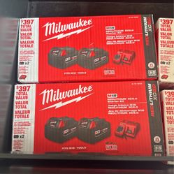Milwaukee Batteries XC5.0