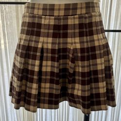 Tilly's Full Tilt Plaid Girls Tennis Skirt