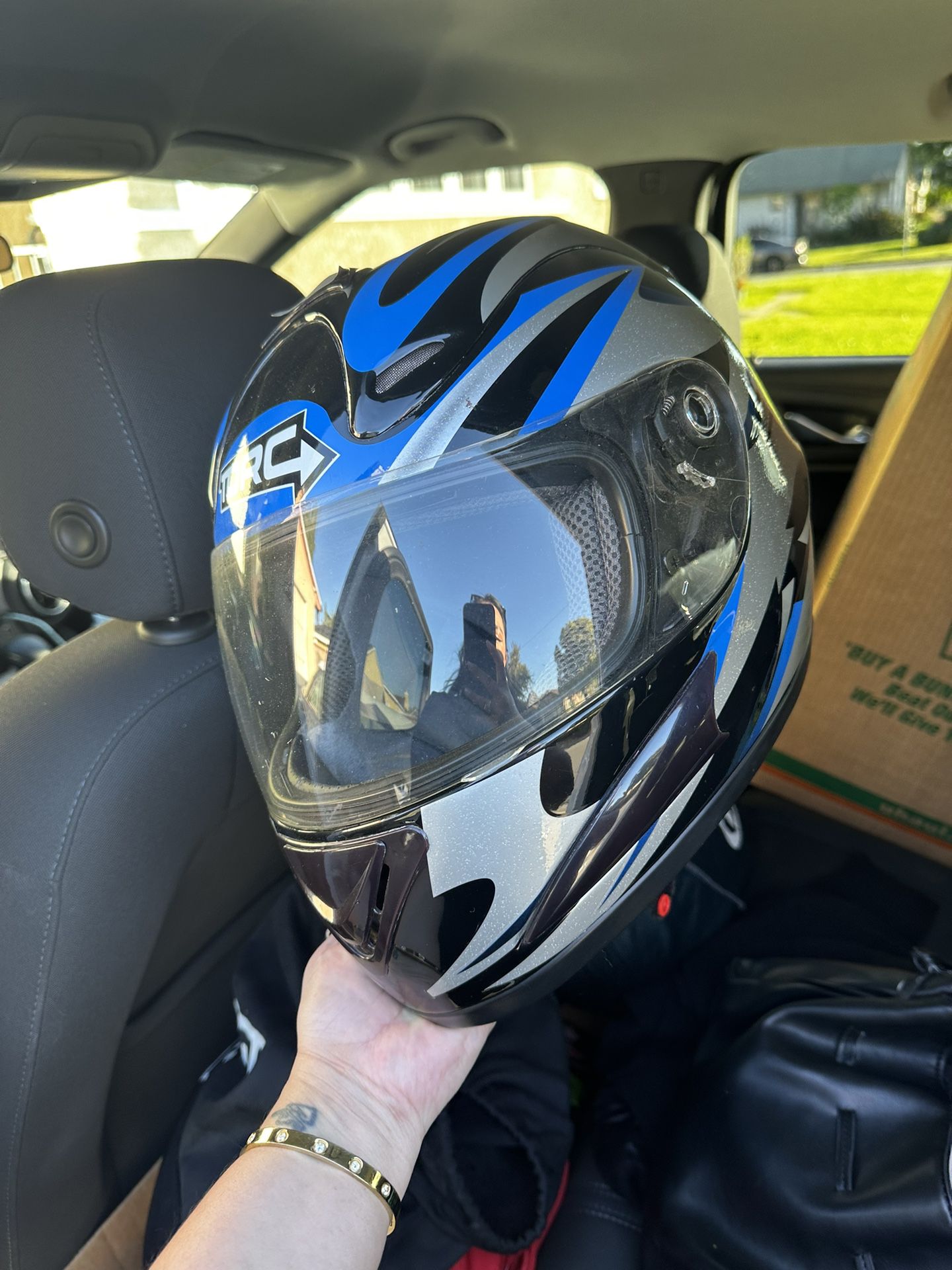 Used Helmets, New Battery