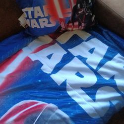 Star Wars Sleeping Bag With Pillow. Sleeping Bag 30x54