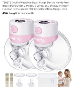 Double Wearable Breast Pump