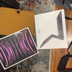 iPad Pro 6th Gen. + Screen Protector +Magic Keyboard/Case+ Yellow Folio