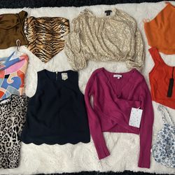 WOMEN’S TOPS (NEW) - $10