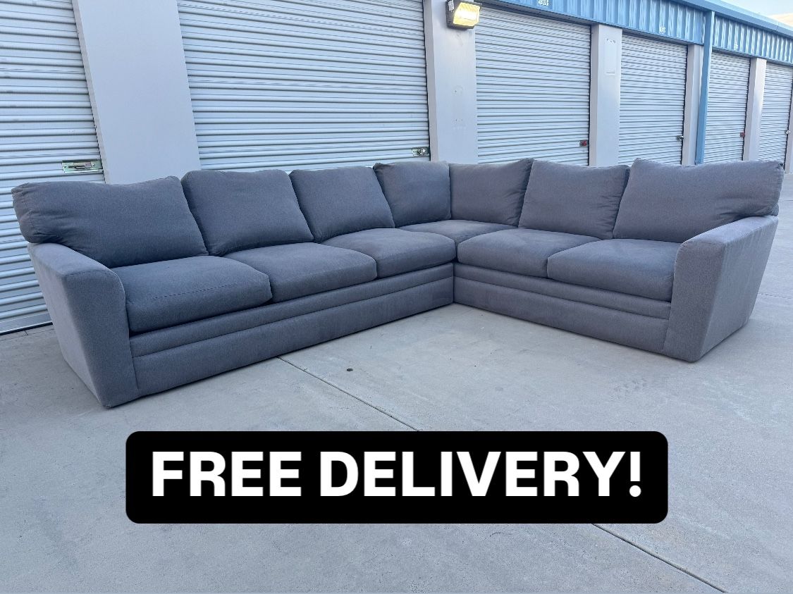 FREE DELIVERY || Living Spaces L Sectional Couch
