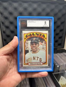 Willie Mays 1972 Topps BGS 8