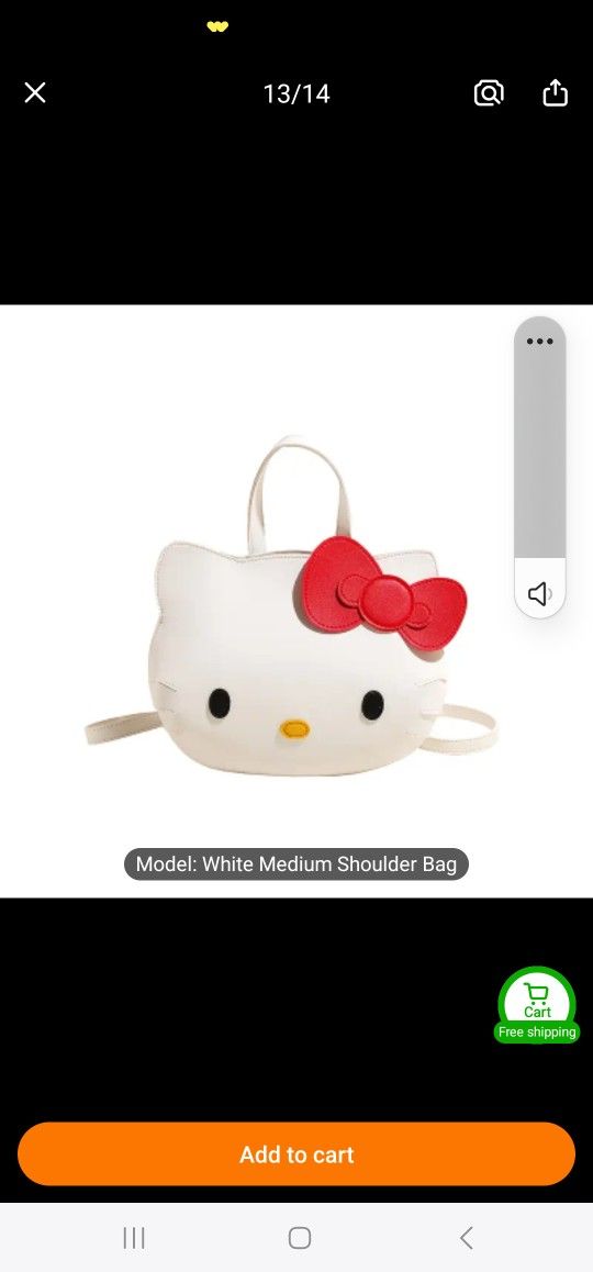 Hello Kitty Purse Crossbody 
