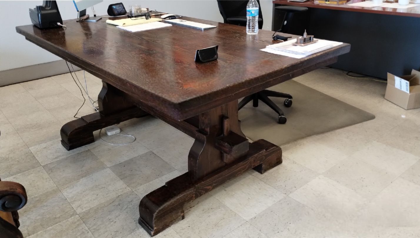 Custom Made Farmhouse Office And Home Computer Desk .